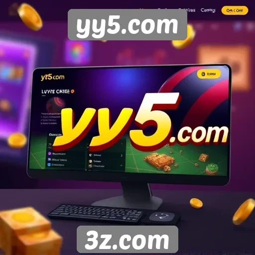 Análise da interface do yy5.com para jogadores