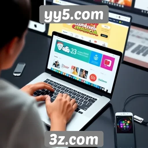 Explorando a interface do usuário do yy5.com